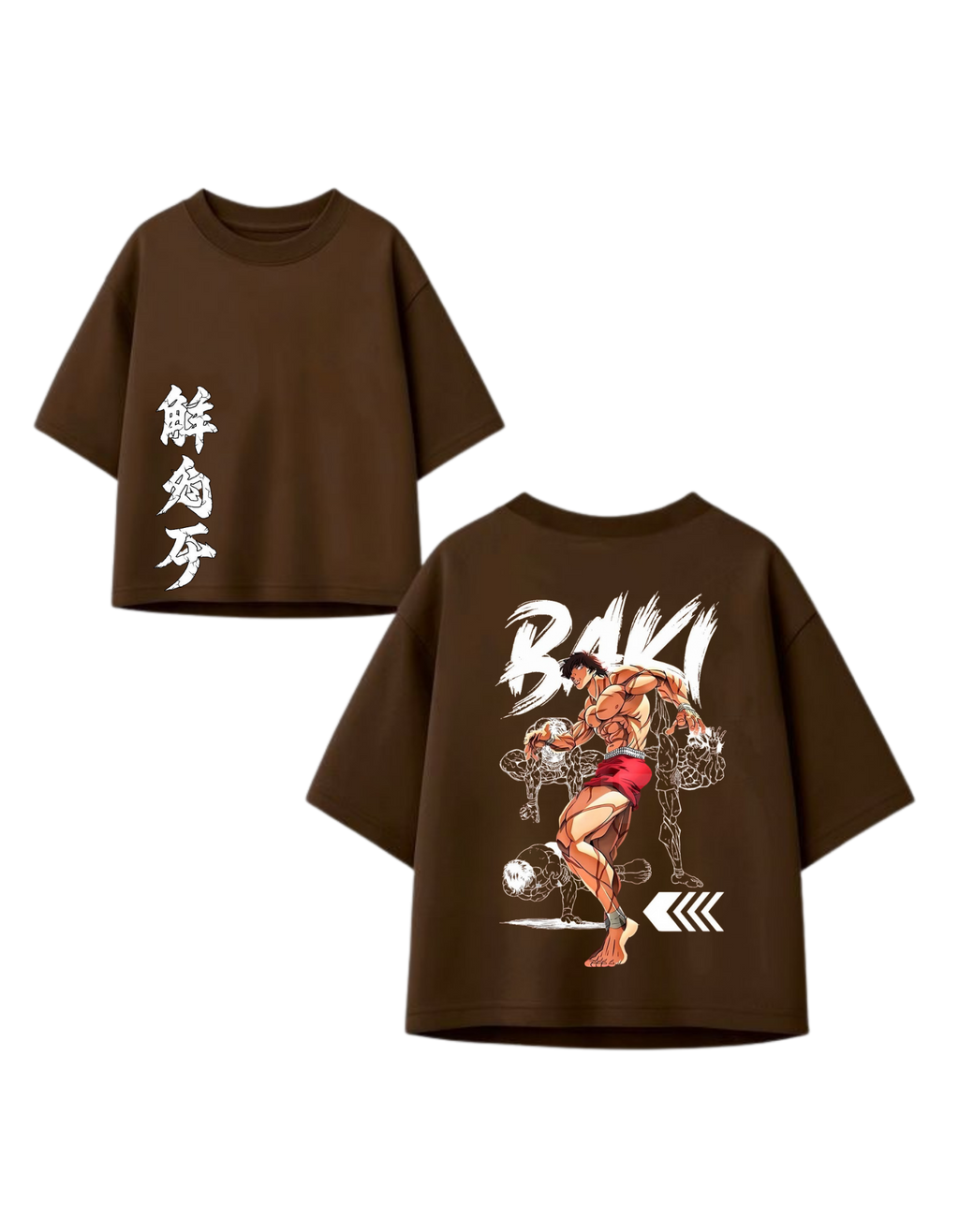 TRIKA Baki Graphic T-Shirt - Premium French Terry Cotton