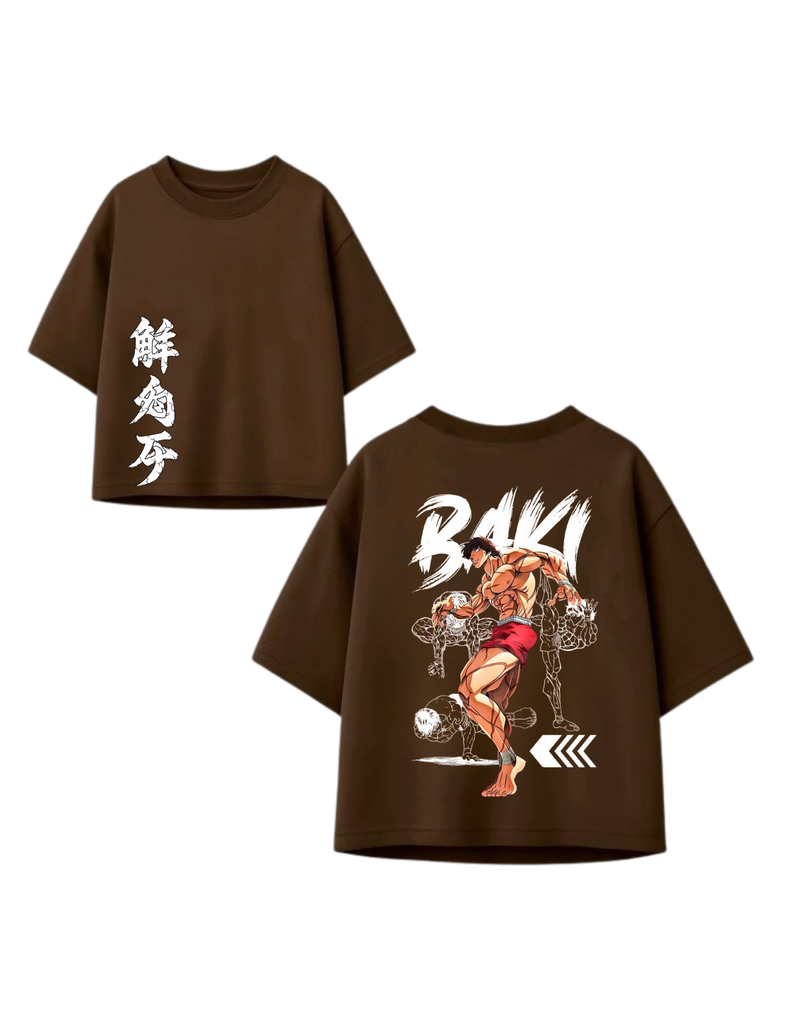 TRIKA Baki Graphic T-Shirt - Premium French Terry Cotton